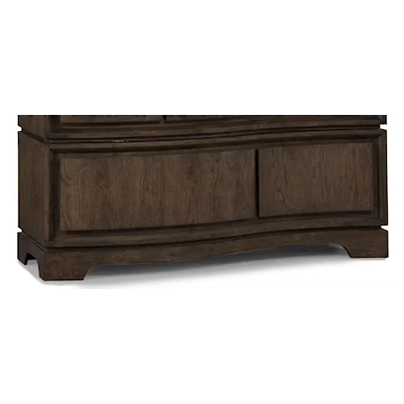 Two-Drawer Wave-Front Buffet